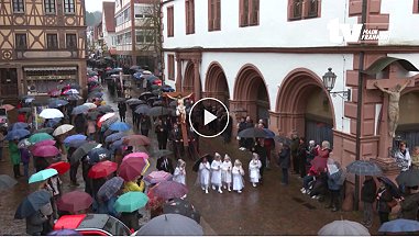 Die Lohrer Karfreitagsprozession bei TV Mainfranken